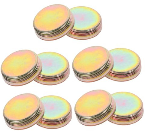 CLISPEED 10 Pièces Bouchon D'étanchéité Pour Bidon D'huile De Fût De Gallon Bouchon De Bonde De Fût En Métal De Fûts En Bouchon Fût 200l Bouchon De Bidon Dhuile Tambouriner Le Fer Brancher