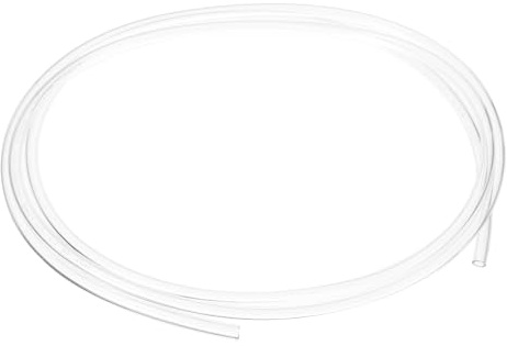 Rebower Pneumatic Tubing Pipe,8mm x 5mm Clear PU Polyurethane Tube,6.6FT 2M,PU Air Line Tubing Hose Tubes for Air Compressor,Fluid Transfer,Air Brake