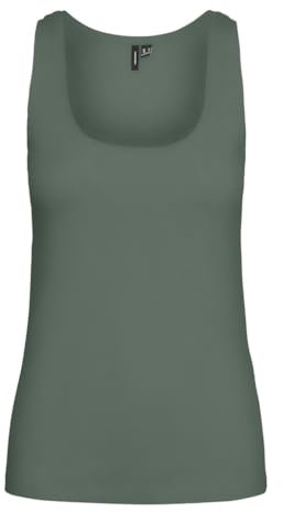 VERO MODA Camiseta de Tirantes para Mujer Vmlulu SL Noos, Laurel Wreath, XS