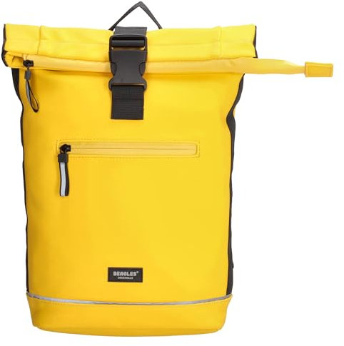 Beagles Originals, Wasserdichter Rucksack, Verstellbare Schultergurte, Reißverschlussfächer, Front- und Rückentasche, Alltag & Reisen, Praktischer Griff