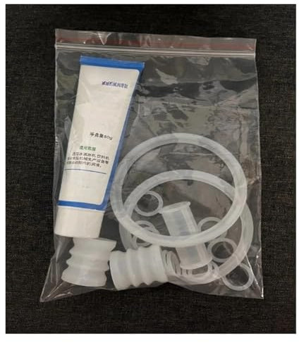 ALturn 15 PCS Per Set Silicone Sealing Rings With 1PC ,Lubricant Compatible For Vaseline ,Compatible For Food Grade ,Compatible For VEVOR ,Compatible For YKF ,Ice Cream Makers Component Of ,Machine
