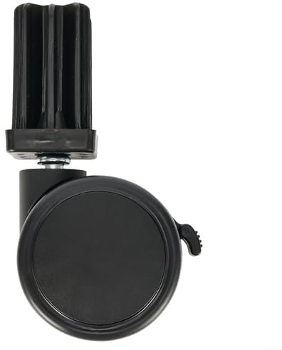 Set di ruote girevoli per barbecue a gas Weber adatto per Genesis 1000, 5000, per modelli Summit, include serrature