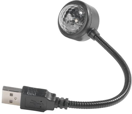 Flaconi Lumiere Ambiance Voiture,LED Ambiance Voiture,Lampe Voiture,Lumière Voiture USB,Lampe Ambiance Voiture,Lampe LED Voiture,Wird für Auto-Innenbeleuchtung,Auto-Stimmungslicht Verwendet