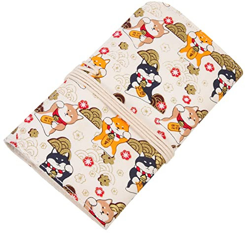 Lurrose A6 Budget Notizbuch Japanischer Stil Geldplaner Notizblock Loseblatt Budget Binder Haushaltsbuch Cartoon Design für Schule Büro