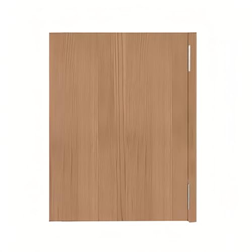 Saloon Porte Battante De Séparation Intérieure, Porte Western Bois Simple, Porte Intérieure Décorative Pour Escalier Salle De Bain Cuisine Balcon(Brown,70x90cm (28x35in))