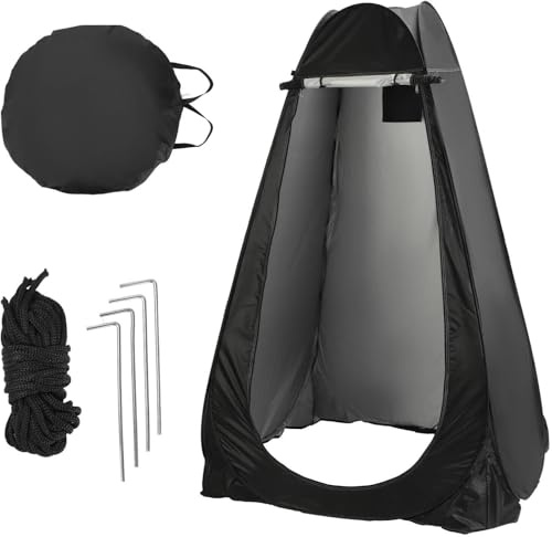 ARATERVIO Pop-Up Toilettenzelt – Tragbares Dusch- & Umkleidezelt mit UV-Schutz – Mobiles WC Zelt für Camping, Strand & Outdoor – Inklusive Tragetasche