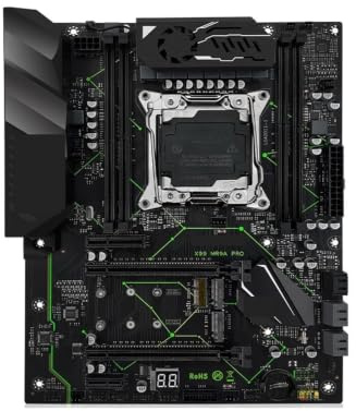Set kit scheda madre X99 MR9A 2011-3 Processore CPU 2680 V4 DDR4 2X8 GB 2133 MHZ Memoria Nvme M.2(Motherboard+CPU)