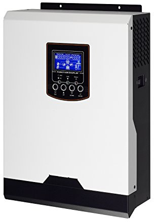 Iconica 1000W 12V hybrid pure sine wave inverter with 50A solar charge controller, 20A mains battery charger and UPS - for off-grid or remote areas without power or with unstable electricity supply
