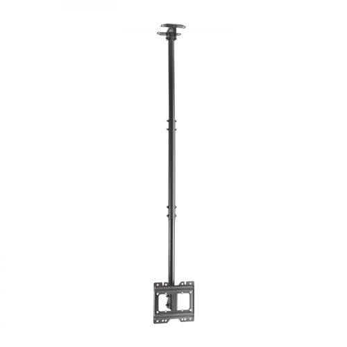AISENS SOPORTE DE TECHO GIRATORIO. INCLINABLE. EXTENSIBLE PARA MONITOR/TV 50KG DE 23-43. NEGRO