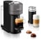 Nespresso De'Longhi ENV 120.GYAE Vertuo Next Kaffeekapselmaschine mit Milchaufschäumer, grau