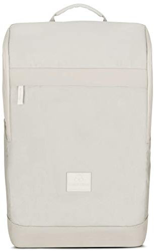 Johnny Urban Mochila Hombre y Mujer Beige - JASPER - Bolso de Día Hecho de Botellas PET Recicladas - Mochila para Portátil de 16 Pulgadas para Trabajo y Ocio - Impermeable
