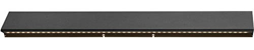 SLV Wandaufbauleuchte DIRETO 60 WL / Wand-Beleuchtung innen, LED Spot, Aufbau-Leuchte, Wandaufbauleuchte, Wandstrahler / 14.0W 1250lm schwarz dimmbar, 1004740