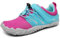 SAGUARO Barfußschuhe Barfussschuhe Kinder Outdoor Sport Barfuß Schuhe Jungen Mädchen Zehenschuhe Traillaufschuhe Fitnessschuhe rutschfest Badeschuhe Wasserschuhe rot,Gr.32