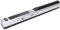 ciciglow Scanner de Documents, 300 600 900DPI A4 Scanner de Poche Portable Stockage de Carte Mémoire Scanner de Reçus pour Documents Photos Magazines(Argent Noir)