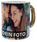 PhotoFancy® - Fototasse vollflächig Bedruckt - Personalisierte Panorama-Tasse mit eigenem Foto selbst gestalten - Gold Glänzend