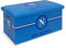 Panca Contenitore SSC Napoli Pouf Baule Poggiapiedi in Ecopelle 76x38x38cm 6128