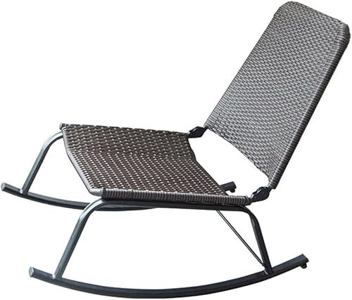 ZUMAHA Liegestuhl, handgefertigt, Rattan, Lazy Boy, Schaukelstuhl, Outdoor-Liege, Getaway-Stuhl, Freizeit, Rattan-Stuhl, Balkon