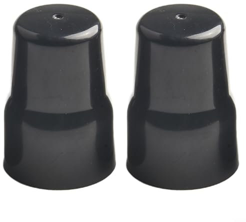 Radiator Valve Cap, Black ABS Plastic, Easy Push-On Replacement Cap, Childproof, Suitable For Family Heating Systems,No Tools Required(2PCS)