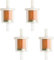 4er Set Benzinfilter Kraftstofffilter Universal,Benzinfilter 8mm,Universal Benzin Flüssigkeitsfilter Für Motorrad,Rasenmäher,Roller Mofa,Automobil,Diesel Moped,Hohe Dichte,Mehrweg-Kraftstofffilter mi