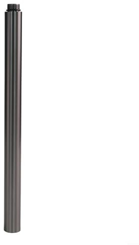 Drhomeam Duschsystem-Verlängerungsstange, 30 cm, Edelstahl, Dusch-Verlängerungsrohr, Badezimmer-Duschrohr-Kopf-Verlängerung, verchromt (grau)