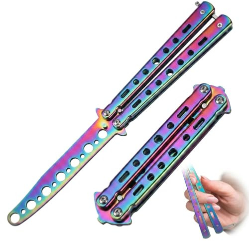 Butterfly Trainer Practice Tool, Metal Flipping Bottle Opener for Skills | Portable balanced design for repeated handling movements, suitable for home practice, travel and everyday flipping routines