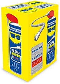 WD-40 Carton de 6 aérosols flexible, Brun clair, 600 ml