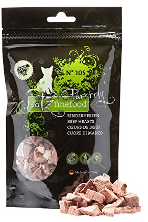 catz finefood Purrrrly N° 105 - Rinderherzen 35g
