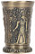 Metal Wine Goblet Vintage Whiskey Shot Glass Hand-Embossed Mini Cup Gift Decoration Ornaments(#1)