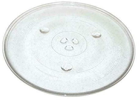 Need4Spares Glass Plate Compatible With Samsung CE1185UBXEO Replacement Compatible Microwave Glass Turntable Plate