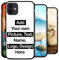 Personalised Phone Case for iPhone 12 Mini, Add Your Text, Picture, Designs, Business Logo on Shockproof TPU Bumper back Cover Customised Gift idea for Birthday, Wedding, Anniversary, Special Moments