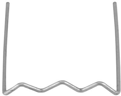 Akozon 100 Stück Lötklammern, 0,6 mm 3 Typen verfügbar Rostfreier Stahl Heftklammern Heftklammerschweißgerät für Autos Kunststoffschweißen Reparatur(S)