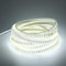 pcning 5730 LED Band 230V Direktanschluss 10M, LED Strip 10 Meter 6000K Kaltweiss mit Netzteil Aussen (kaltes Weiß, 10.00)