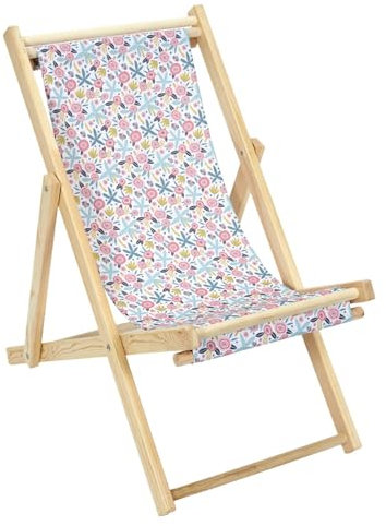 HOME DECO KIDS HD7226 Liberty Liegestuhl, für Kinder, Dekoration, für Kinderzimmer, Kindermöbel