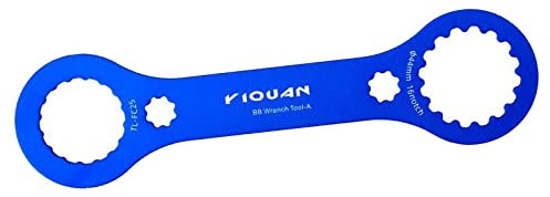 Amagogo Portable Bottom Bracket Install Removal Bike External BB Cup Removing Wrench 16/24-notch Install Spanner Tool for BBR60, Mt800, BBR9100, Type A