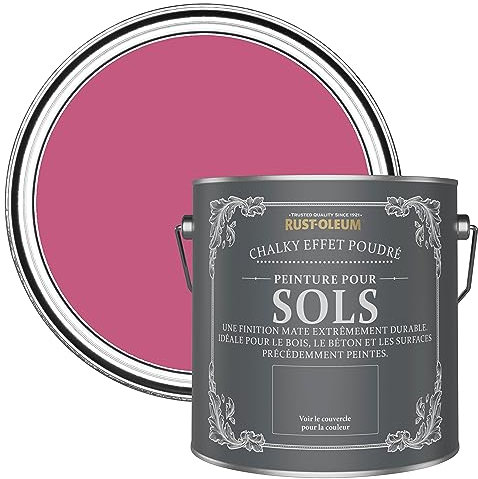 Rust-Oleum Pink Scratch-Resistant Floor Paint in Matt Finish - Raspberry Ripple 2.5L