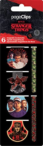 Netflix Stranger Things: Season 4 Magnetische Seitenclips (6er-Pack) Schreibwaren