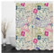 Whoiy Badevorhang Polyester, Duschrollo Anti Schimmel 165X180cm Badegardinen Flugticket Lila Bunt Waschbar Wasserdicht