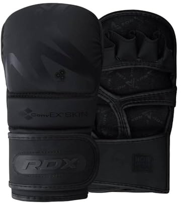 RDX Grappling Gloves Shooter T-15 Matte Black-L