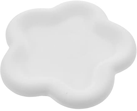 Plateau à bijoux pour bijoux, colliers, breloques à ongles, boîte de rangement pour cosmétiques, assiette à dessert, plat à bijoux en forme de fleur, plateau de rangement pour boucles d'oreilles,