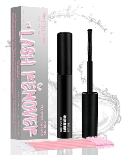 PRO Cluster Wimpernkleber Entferner10 ML Wimpernentferner DIY Wimpernverlängerung Entferner Augen Make-up Reiniger, einfache Entfernung von Cluster Wimpern Sanfte beruhigende nährende Öl Textur