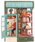 Santoro Swing-Karte, 3D-Pop-Up-Grußkarte – The Book Café – für Sie, Ihn, Kinder, Geburtstag, Abschluss, Buchliebhaber