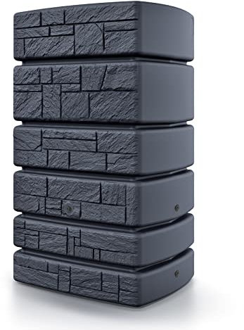 FLORANTIA Regentonne Santuro 500 Liter anthrazit