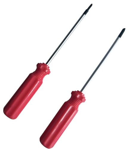 Set di 2 cacciaviti rotativi magnetici a Y Tip 2 misure (Y00) 2 mm (Y0) 3 mm, set di cacciaviti magnetici Tri-Wing