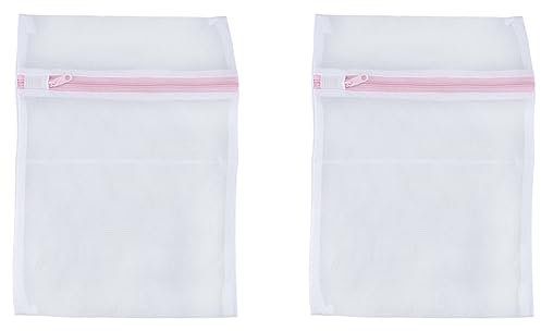 Bntaomle 2 x ropa interior rejilla lavadora bolsa lencería sujetador bolsa 23 cm x 30 cm