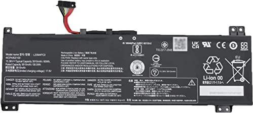 L20M4PC0 5B11B48816 L20D4PC0 5B11B48819 L20C4PC0 5B11B48827 L20L4PC0 Laptop Battery Compatible for Lenovo Ideapad Gaming 3-15ACH6 Legion 5-15ITH6 15ITH6H 15ACH6 15ACH6A 15ACH6H Series(15.36V 60Wh)
