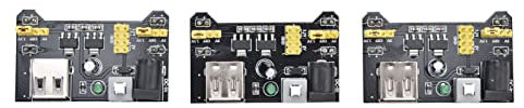 Mavaol Breadboard Power Supply, 3.3V 5V USB 6.5 12V DC Adjustable Voltage, Independent Control for Microcontroller, Robotics, Electronics Projects