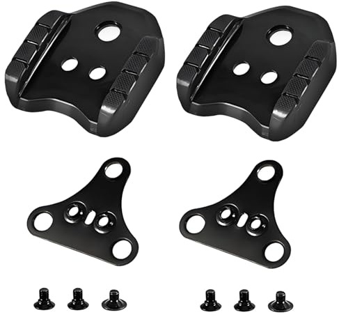 SANTUO Spd Cleat Adapters Set Bike Cycling Spd Shoe Cleat Covers Bicycle Pedal Adapter Bicycle Cleats for cycling road bike cycling cleats pedals (2Pcs)