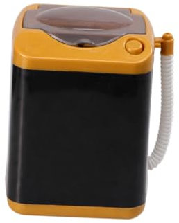 CIYODO 1pezzi Mini Lavatrice Elettrica Per Con Sgocciolamento Per Giocattoli Senza Batteria Simula Lavaggio e Rotazione Immaginativo