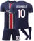 Generisch Fußball Trikot Fußballt Hause/Auswärts Fußballtrikot für Kinder Herren Jungen Fussball Jersey Football Trikots Sportshirt Junge Football Training T-shirts (H-10, M)