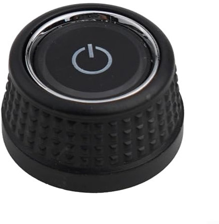 EXTRWORY Car Radio Knobs Replacement, Radio Volume Control Knob Switch Button For Golf 6 And For Skoda,Part Number 6C0919603(1 Pc Left)